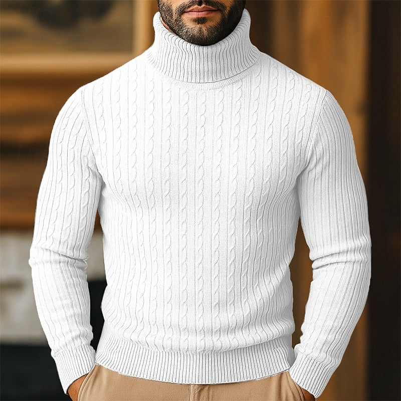 Clemens | Klassischer Rollkragenpullover