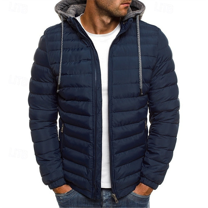 Dominik | Wärmende Steppjacke mit Kapuze