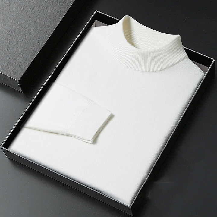 Rainer | Eleganter Stehkragen-Pullover