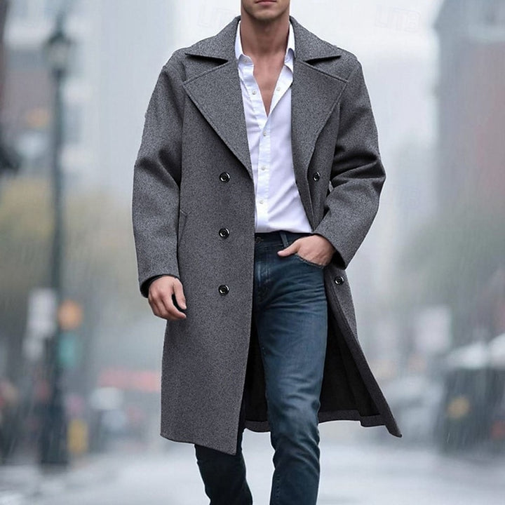 Lars | Eleganter Langmantel