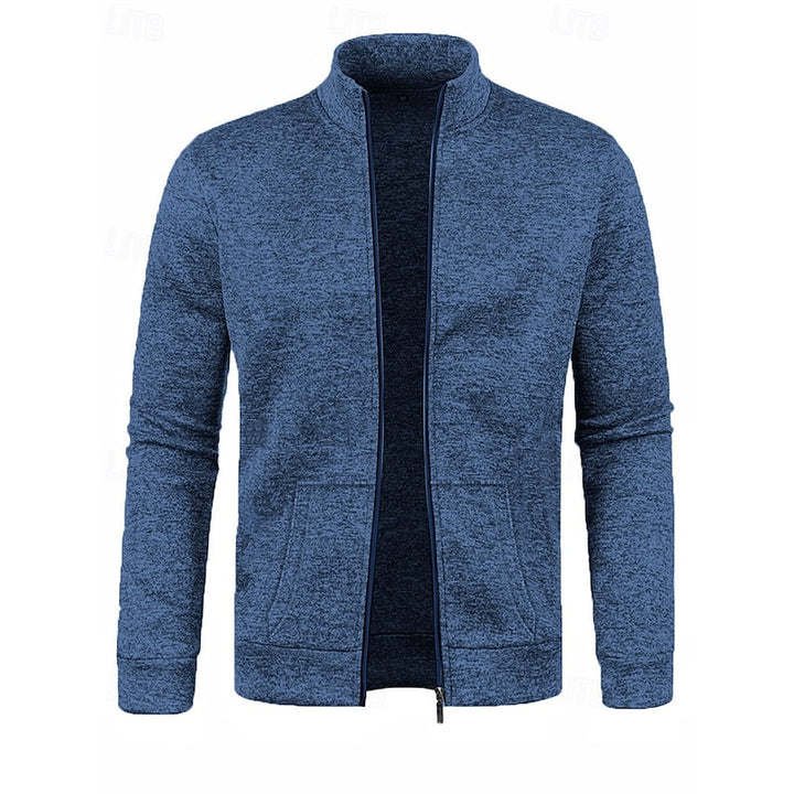 Gerrit | Sportlich-Eleganter Zip-Blouson mit Stehkragen