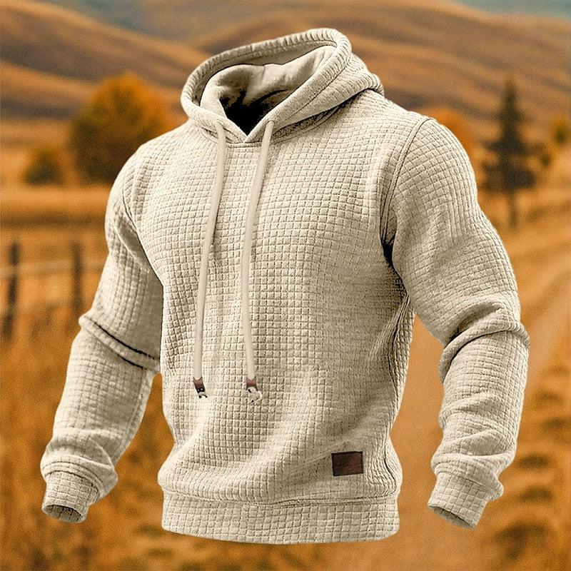 Falko | Strukturierter Kapuzenpullover