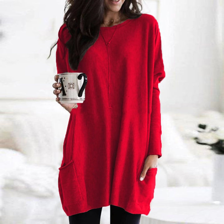 Elise | Langer Pullover mit schmeichelnder Passform