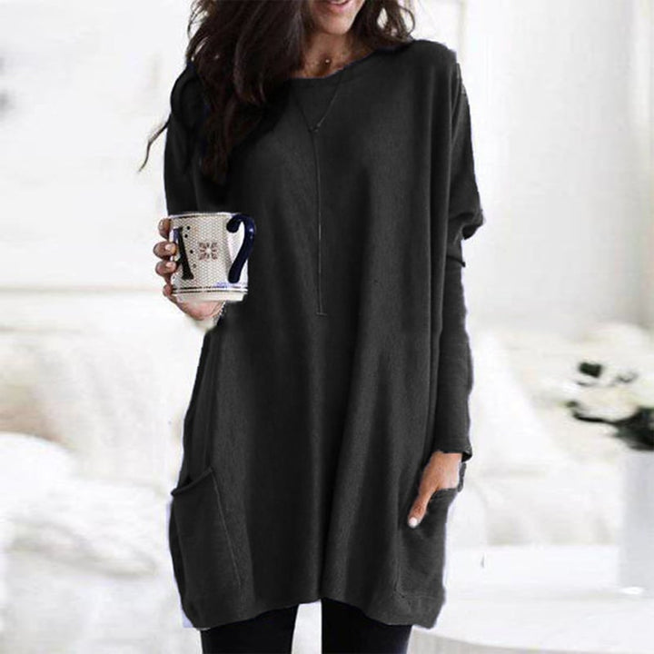 Elise | Langer Pullover mit schmeichelnder Passform