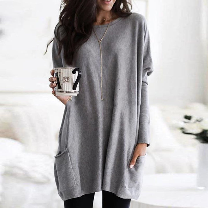 Elise | Langer Pullover mit schmeichelnder Passform