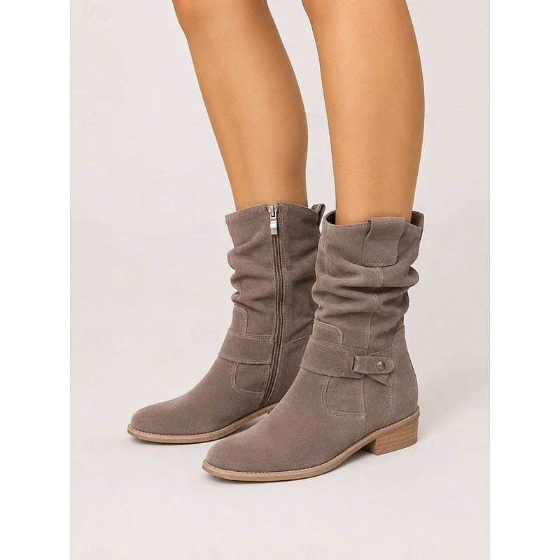 Editha | Weiche Schlupf-Stiefeletten