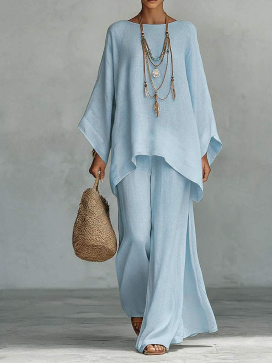 Rieke | Fließender Oversized-Zweiteiler