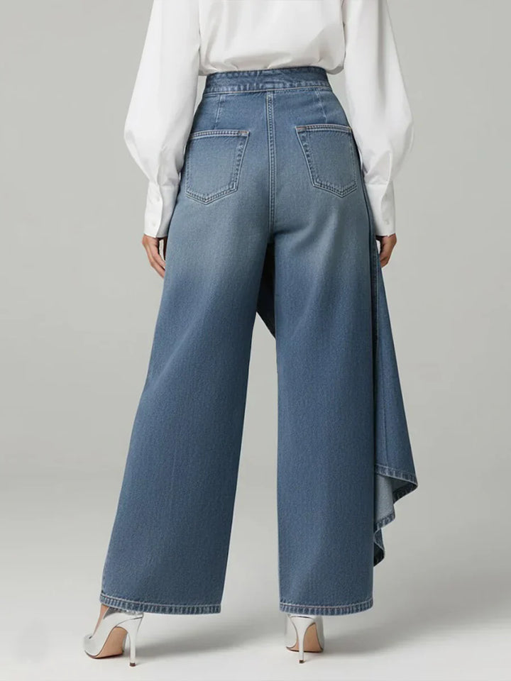 Vera | Elegante Weite Hose mit Wickeloptik