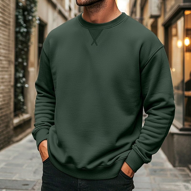 Anton | Weiches Rundhals-Sweatshirt