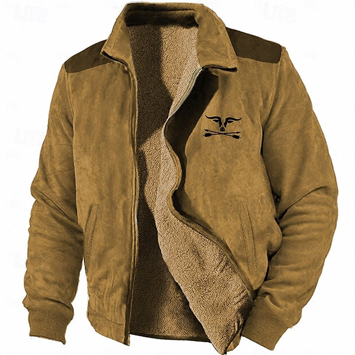 Carsten | Gefütterte Herrenjacke mit Stehkragen