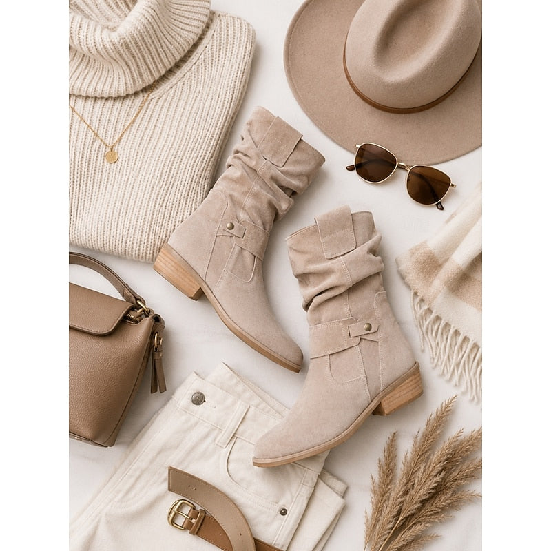 Editha | Weiche Schlupf-Stiefeletten