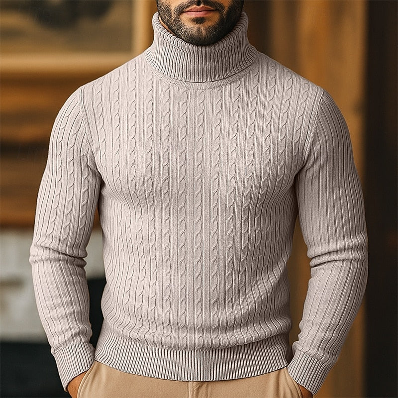 Clemens | Klassischer Rollkragenpullover