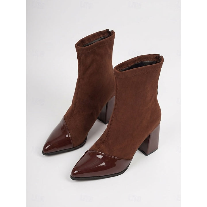 Sonja | Elegante Stiefeletten mit Blockabsatz