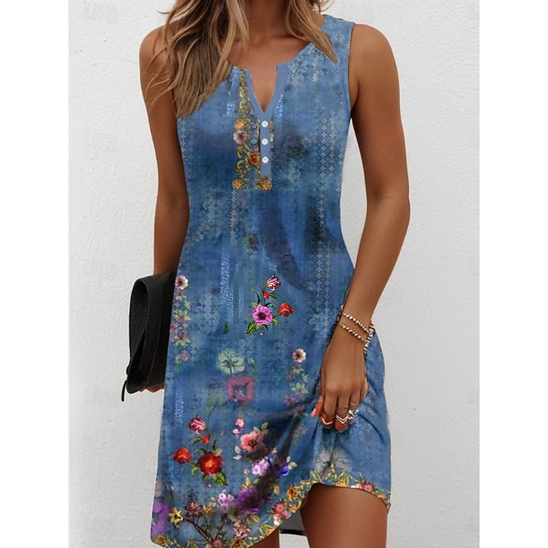 Karla | Blühendes Sommerkleid