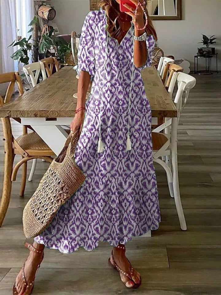 Carla | Luftiges Sommerkleid im Boho-Stil