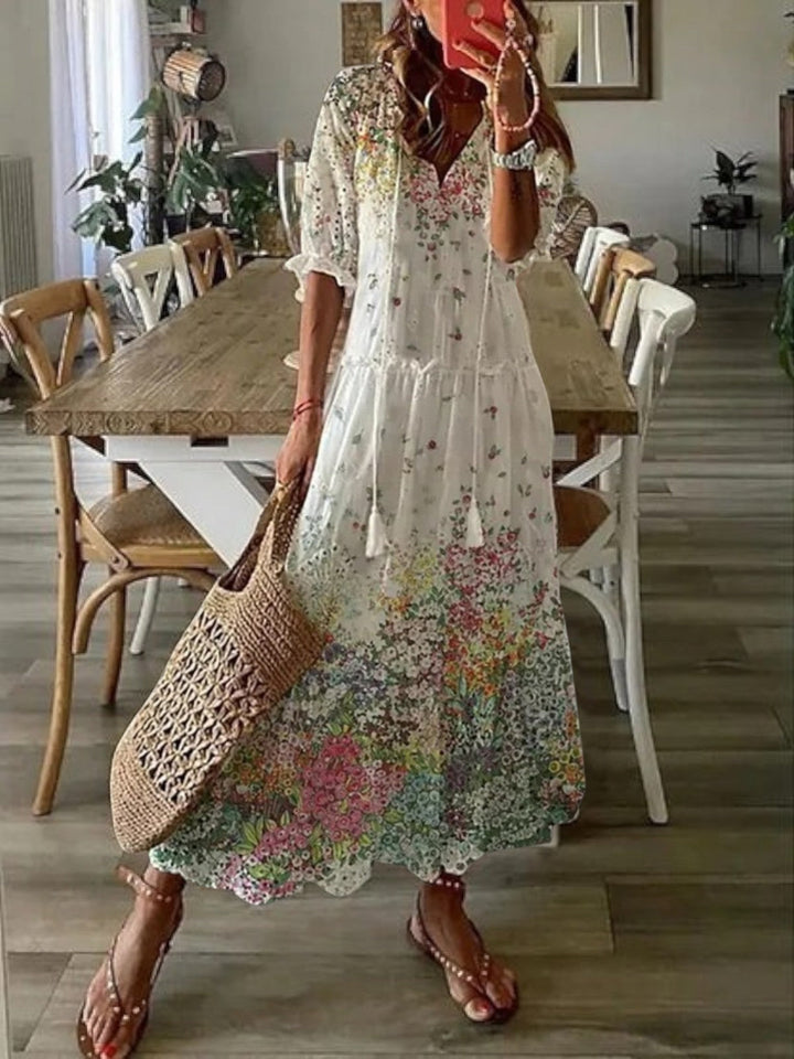 Carla | Luftiges Sommerkleid im Boho-Stil