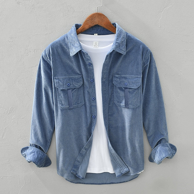 Frederik | Strukturierte Hemdjacke