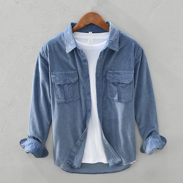 Frederik | Strukturierte Hemdjacke
