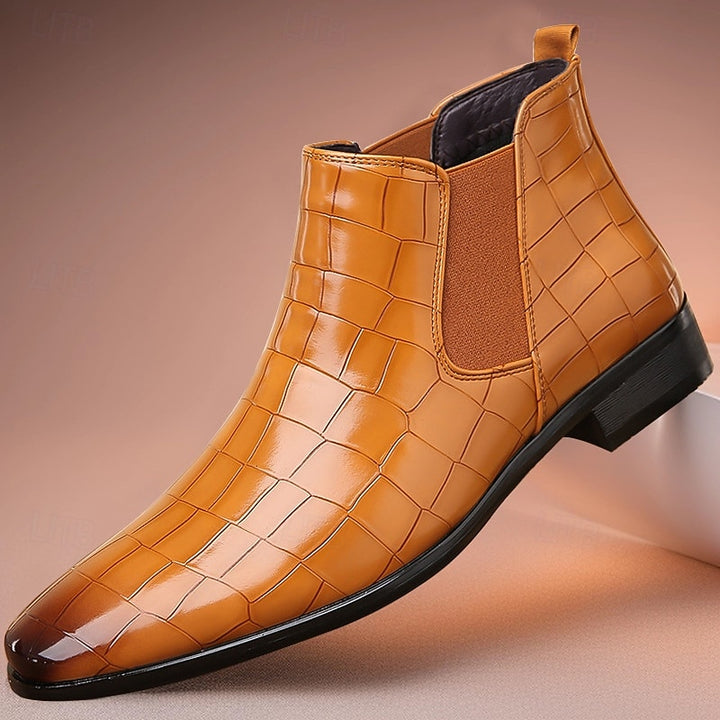 Valentin | Elegante Chelsea-Stiefeletten mit Seitengummi