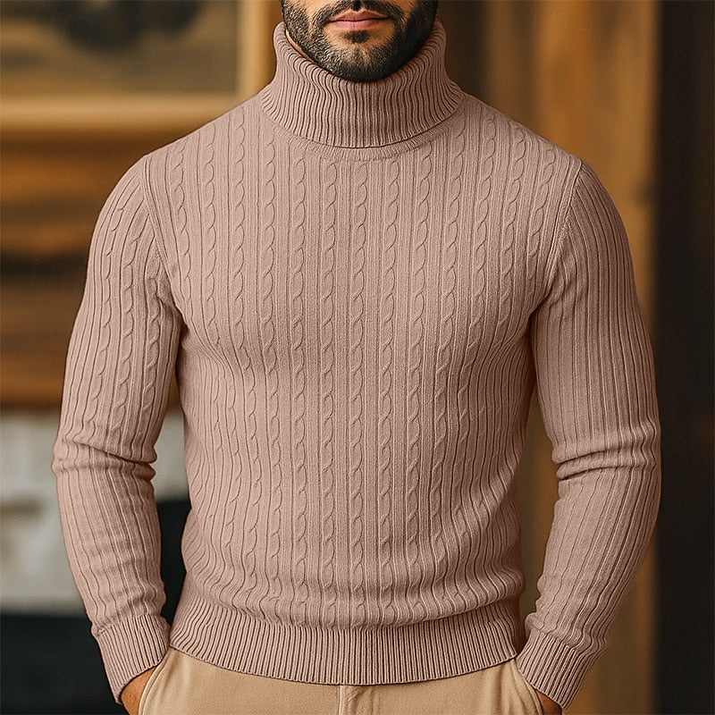 Clemens | Klassischer Rollkragenpullover