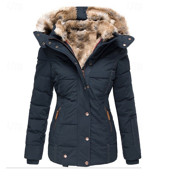Bärbel | Wärmende Winter-Steppjacke mit Kapuze