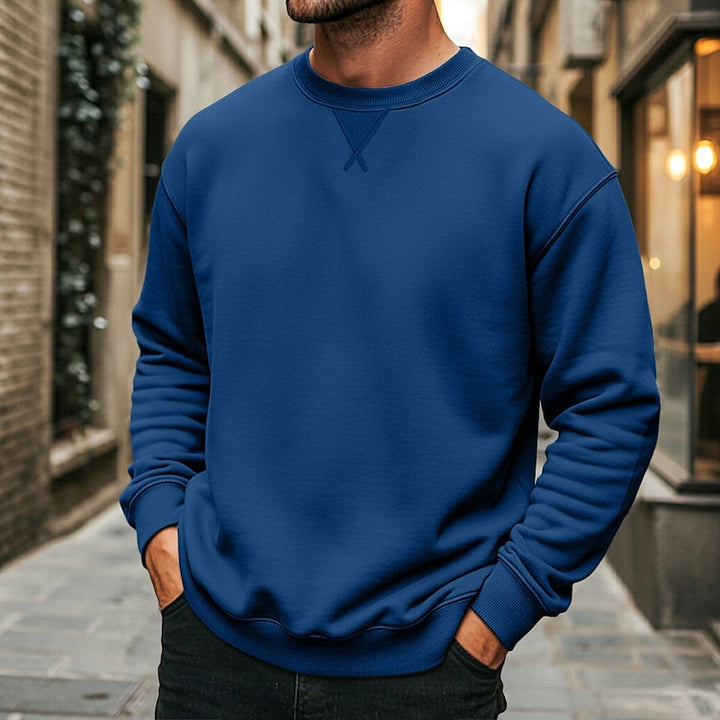 Anton | Weiches Rundhals-Sweatshirt