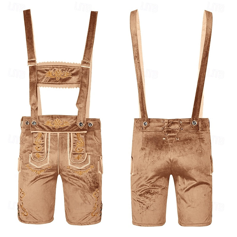 Korbinian | Bestickte Oktoberfest Trachten-Shorts