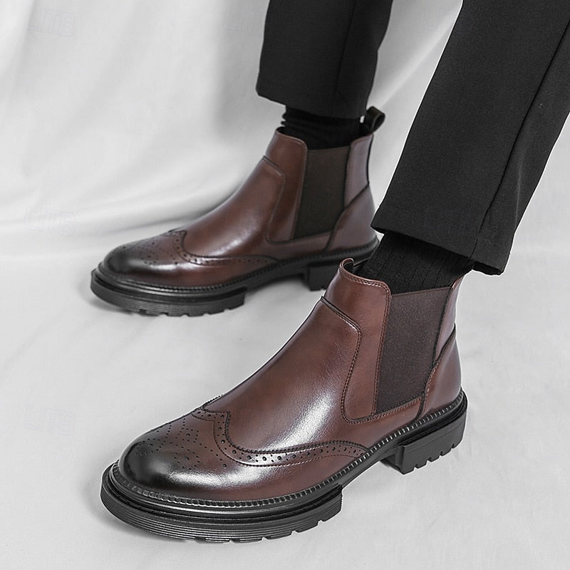 Theodor | Eleganter Business-Chelsea-Stiefel