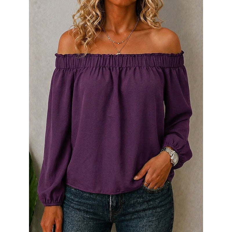 Annerose | Schulterfreies Bohème-Top