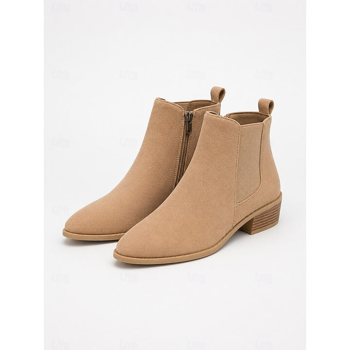 Rosemarie | Elegante Chelsea-Stiefeletten mit Blockabsatz