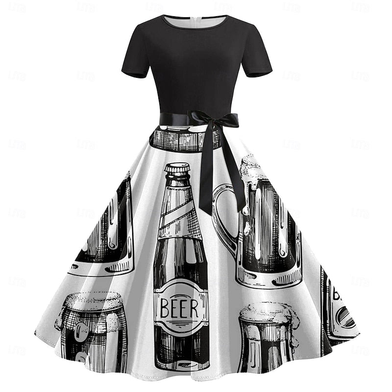 Josefa | Ausgestelltes Oktoberfest-Kleid
