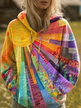 Martha | Kunstvoller Boho-Hoodie