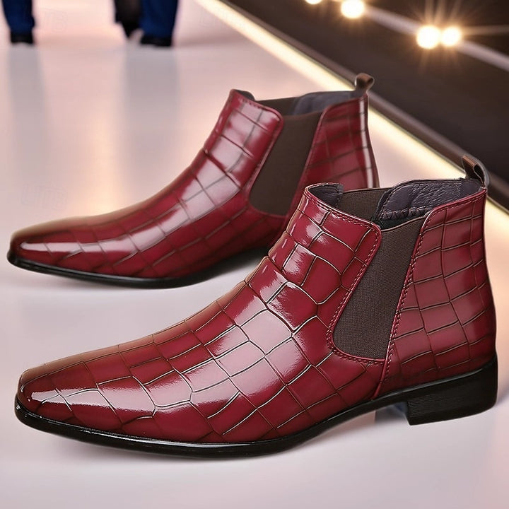 Valentin | Elegante Chelsea-Stiefeletten mit Seitengummi