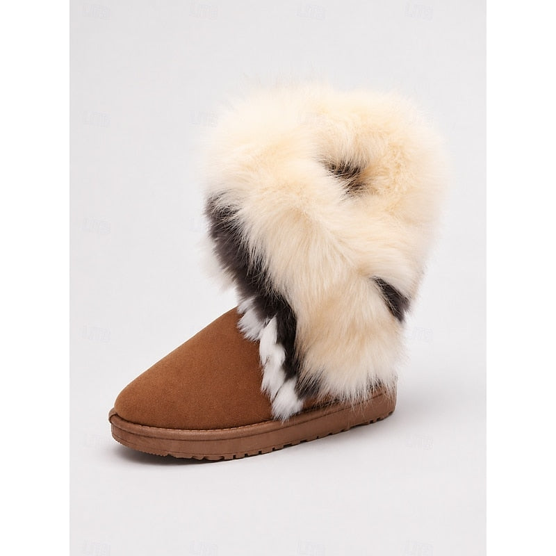 Karoline | Flauschige Winterstiefel