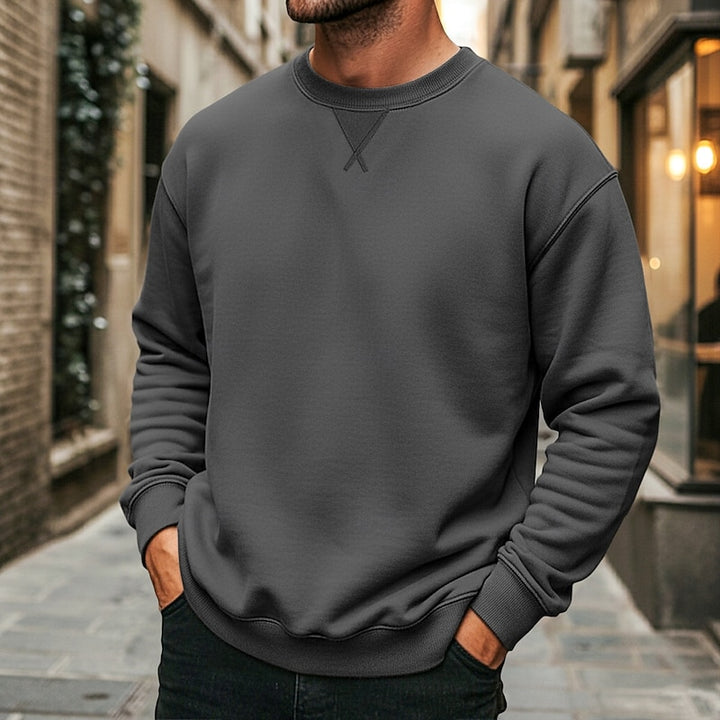 Anton | Weiches Rundhals-Sweatshirt