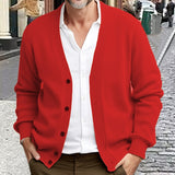 Magnus | Christmas Strickjacke mit V-Ausschnitt