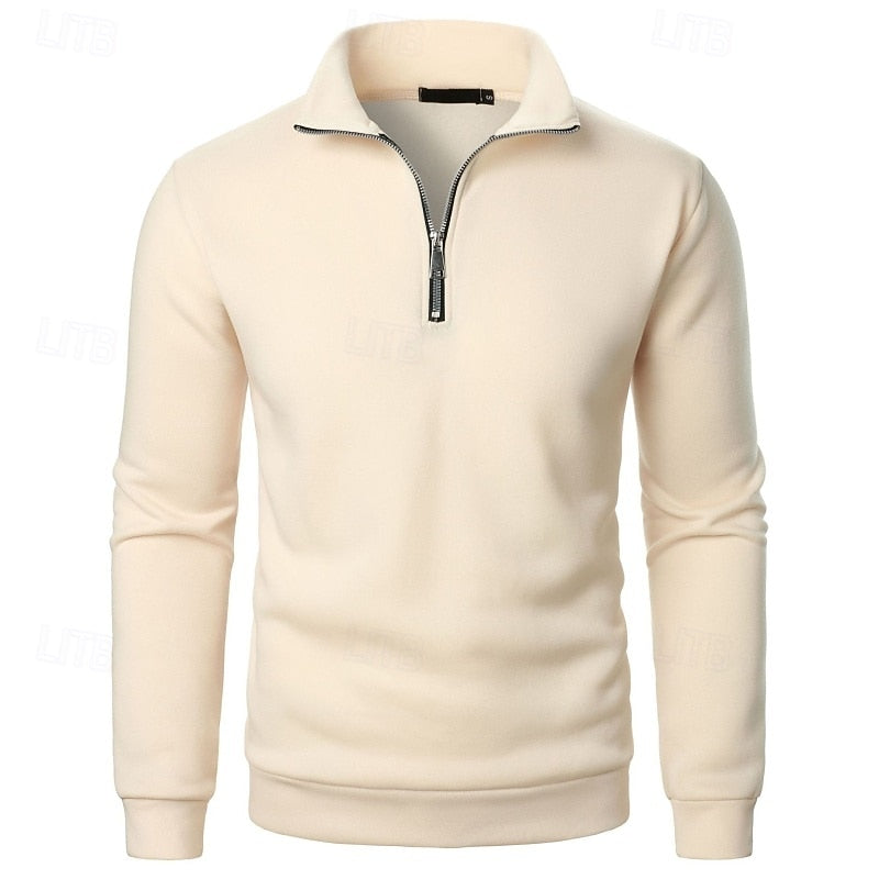 Sven | Sportlicher Stehkragen-Pullover