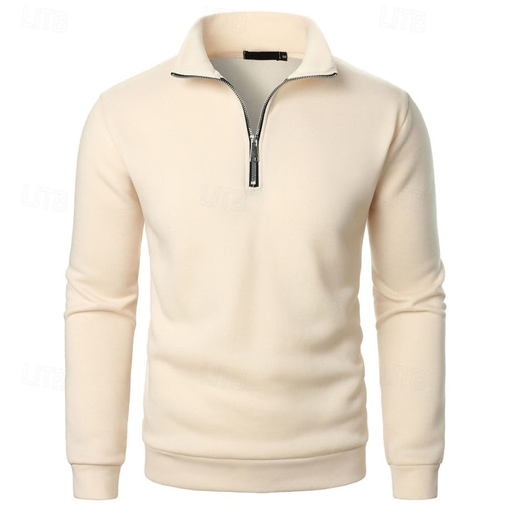 Sven | Sportlicher Stehkragen-Pullover