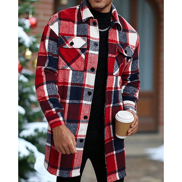 Hauke | Karierte Hemdjacke im Overshirt-Stil
