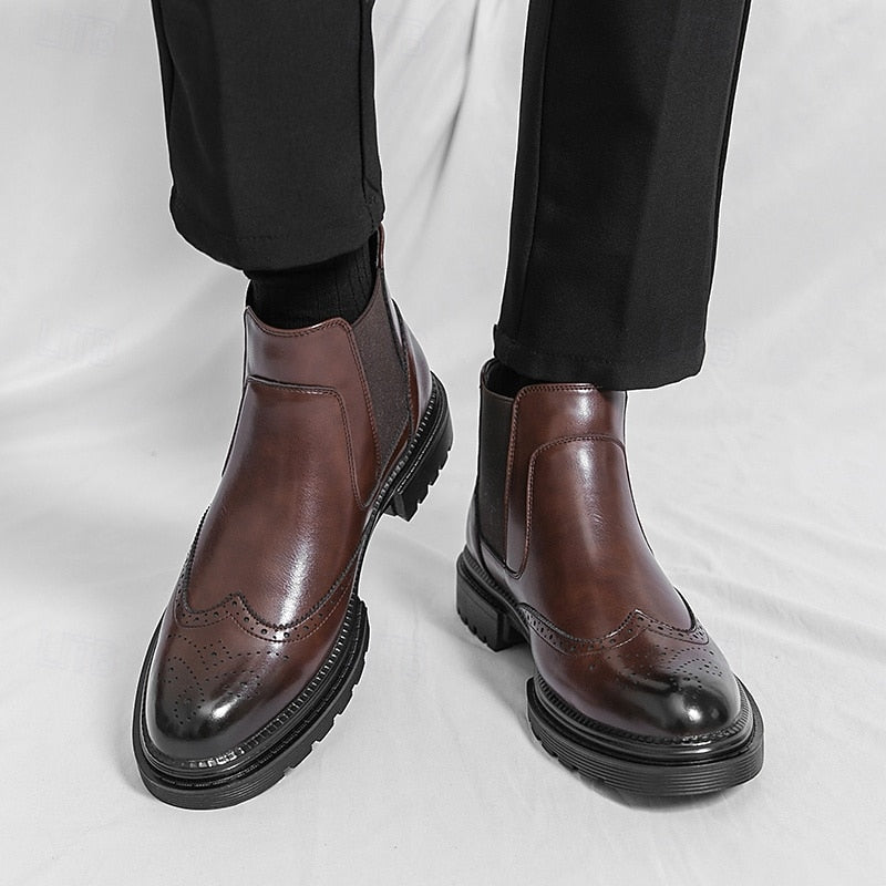 Theodor | Eleganter Business-Chelsea-Stiefel