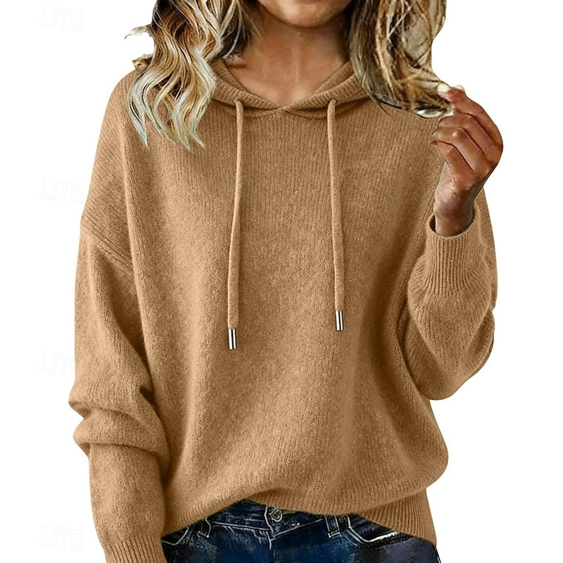 Sabrina | Weicher Kapuzenpullover mit Kordelzug