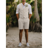 Theo | Sommerlicher Zweiteiler mit Weste