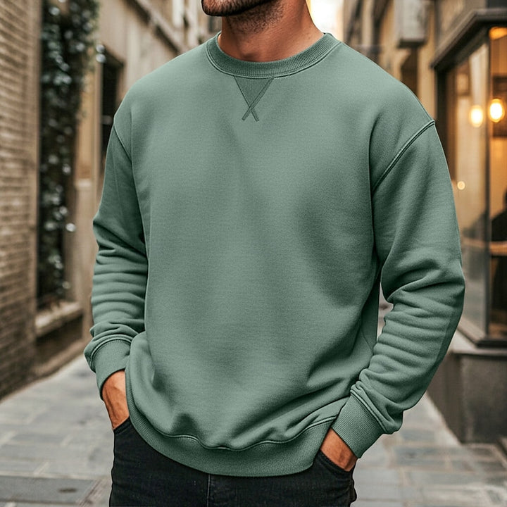 Anton | Weiches Rundhals-Sweatshirt