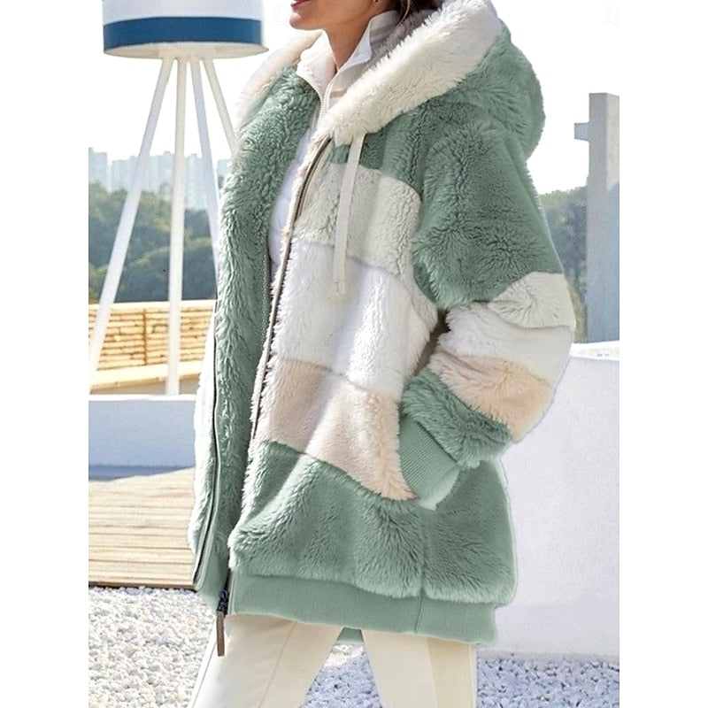 Monika | Kuschelige Kapuzenjacke