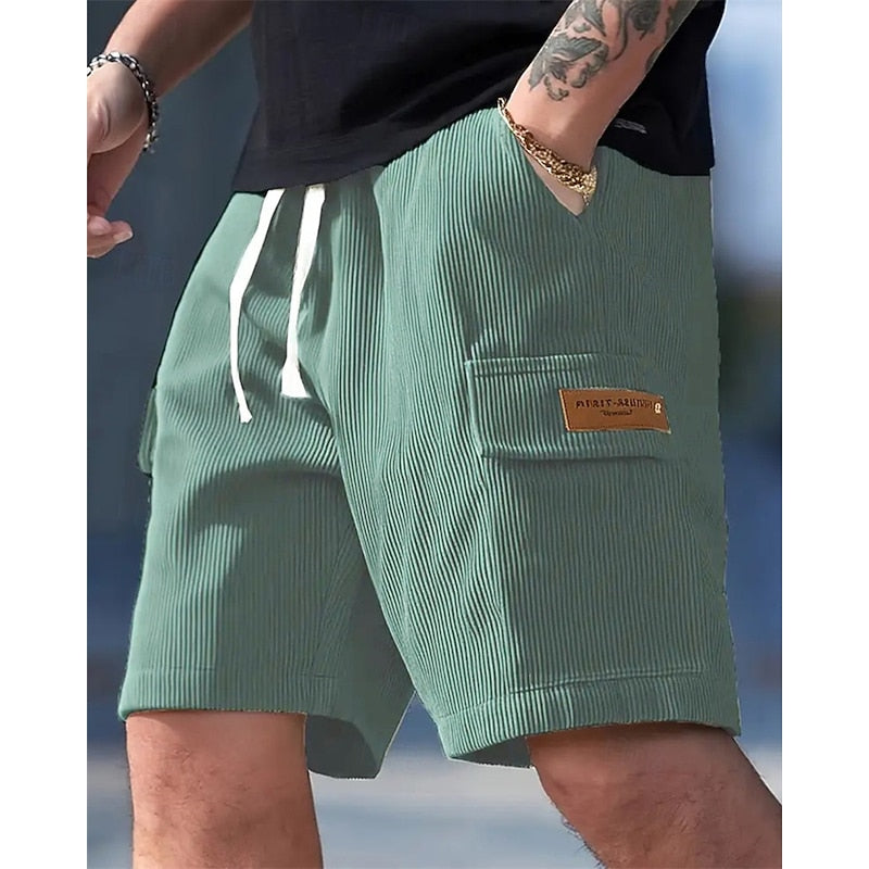 Siegfried | Lässige Cargo-Shorts mit Kordelzug