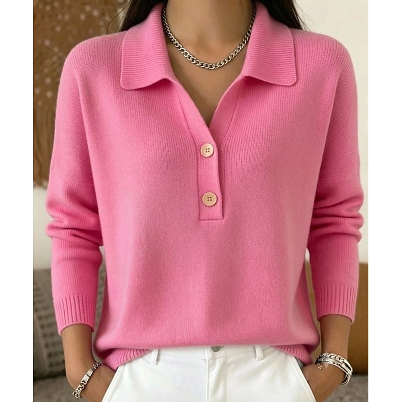 Iris | Eleganter Pullover mit Polokragen