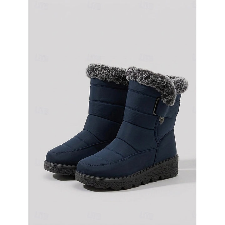 Annerose | Gefütterte Winterstiefel mit Zierschnalle