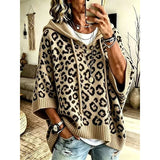 Anneke | Kuscheliger Kapuzenpullover mit Muster