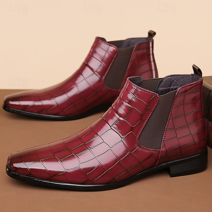 Valentin | Elegante Chelsea-Stiefeletten mit Seitengummi