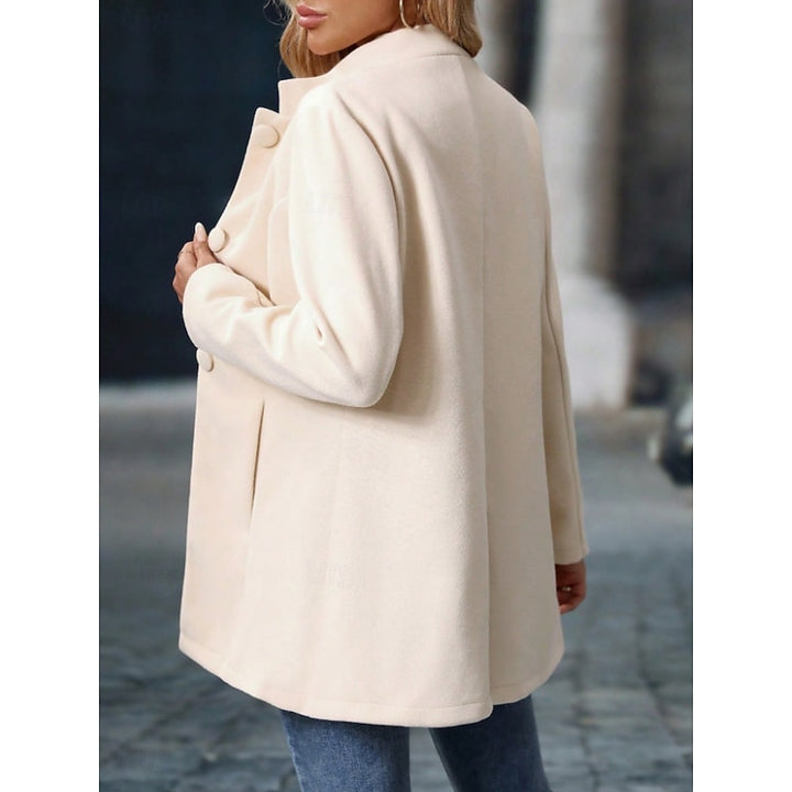 Wenke | Elegante Kurzmantel-Jacke mit Stehkragen